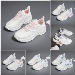 Women Men Running Hiking Flat New Shoes Soft Sole Fashion White Black Pink Bule Comfortable Sports Z2016 51