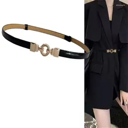 Belts Waistband Women's Fine Embellished Skirt Fashion Hundred With A Suit Sweater Small Belt
