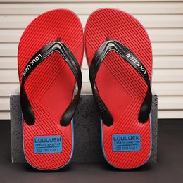 Slippers Mens Sandals Flip Flops Fashion Lightweight Mans Casual Shoes Trendy All-match Male Footwear Soft Comfortable