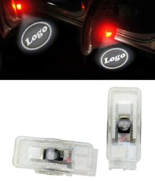 2X Car LED logo projector door laser logo light for PEUGEOT 307 308 508 408 RCZ 206 306 207 208 406 5008 607 806 8071580322