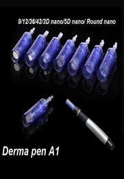 Electric Derma Pen Bayonet Needle Cartridges 9 12 24 36 42 Nano A1 Derma Pen Dr Pen Needle Tip6740090