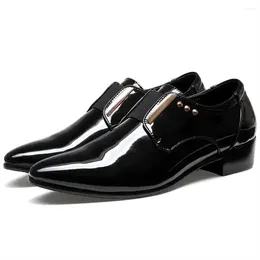 Dress Shoes 45-46 Black Formal Men Heels Boys Sneakers Sport Street Clearance S Tenia Tines