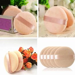 Makeup Sponges Facial Powder Foundation Puff Professional Round Shape Tool Cosmetic Portable Sponge Soft Beauty A0B6