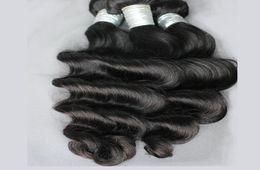 9A Brazilian Hair Unprocessed Malaysian Peruvian Cambodian Indian loose deep wave Human Hair Bundles Quality Human Hair weft 9704445