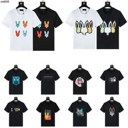 Psychos Bunnys Rabbits Summer Casual t Shirt Mens Womens Skeleton Rabbit New Design Multi Style Men Tshirt Fashion Designer T-shirt Couple Short Sleeve 56lt 56lt