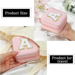 Cosmetic Bags & Cases Vintage Style High Quality 3 Layers Large Space PU Jewelry Box Selling With Lock Hand Storage Boxes Display Stand1