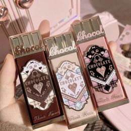 Flower Knows Chocolate Cloud Lip Cream Lightweight Matte Long Lasting Liquid Lipstick Makeup 240305