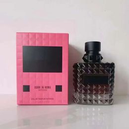 Valentino Donna Colognes 100Ml Perfume High Quality Woman Incense Born In Roma Fragrances For Women Deodor Spary 662