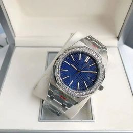 자동 고급스러운 움직임 다이아몬드 904L Montre 33mm 디자이너 스틸 스테인리스 방수 비즈니스 남성 패션 손목 Stra Mekxx