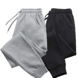 Pants Men's Women's Long Pants Autumn and Winter New Long Pants Mens Casual Fleece Sweatpants Soft Sports Pants Jogging Pants 5 Colours