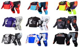 Delicate Fox 180 360 Oktiv Trev Gear Set Jersey Pants Mountain Bicycle Offroad Mens Kits Motorbike MTB Motocross DH SX Dirt Bike S6595737