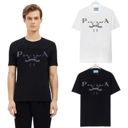 summer Men's T-shirt designer Letters casual 100% cotton breathable wrinkle resistant men's and women's same quality European S-XL