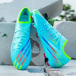 Mens Football Boot Five Person Professional Shoe High Quality Grass Training Sports Ultra Light Anti slip 3545 240228