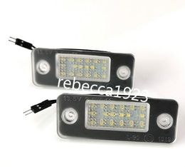 Car led Licence plate lamps For A8 D3 (02-10) Factory Price Led number plate light 13.5V 6000K1248224