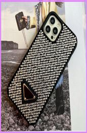 Street Fashion Phone Case Luxury Designer Iphone Cases For Women With Full Diamonds Fitted For Iphone 11 12 13 Pro Max D228104F6829193