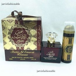 Arab Dubai Perfume Suit Foreign Trade Export High-quality Perfume Body Spray Aerosol Can Combination Case