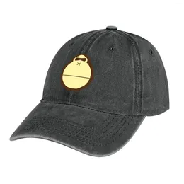 Berets Yellow Monkey Cowboy Hat Cute Birthday Men Caps Women's