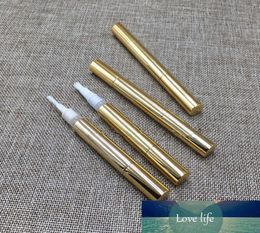 100PcsLot 3ml Empty gold Pen Cosmetic Container Lip Gloss Eyelash Growth manicure Nail Care maquiagem3102662