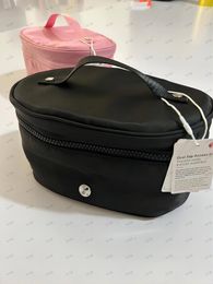 LU158 OVAL TOP-ACCES KIT MAKEUP BAG TRAVEL COSMETIC BAG PORTABLE STORAGETORETRYバッグ