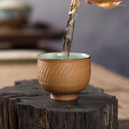 Teaware Sets Longquan Celadon Handmade Master Cup Ceramic Tea Ye Zhengmao Qiusui Personal Special Gift Box