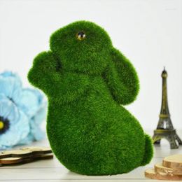 Decorative Figurines 1pcs/15 10cm Artificial Handmade Moss Foam Courting Creative Valentines Day Gift Wedding Birthday Party Home