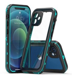 Waterproof cases For iphone 13 11 12 XS Max X 8 7 Plus Samsung Galaxy S20 Note 20 cover Water Shock Proof Wireless Charger3158251