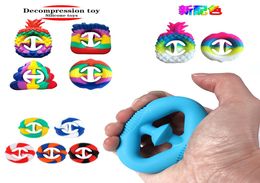Toy For Autism It Antistress Soft Silica Gel Finger Toys Soothing Simpl Adult Children Game Gift5379109