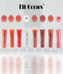 Fit Colours Makeup lipGloss Plumping Lip gloss Plumper Big Moisturiser Plump Volume Shiny Oil 8 Color3183527