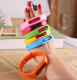 Kid Mosquito Control Repellent Bracelet Silicone Wristband Plant Essential Oil Capsule Mosquitoes Repellent Band Pest Bug Killer W8994322