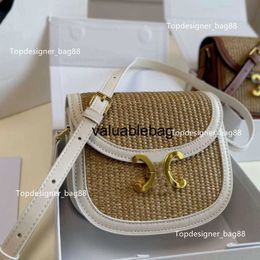 Totes 2024Evening Bags Designer Bag for Women Shoulder Bag Fashion Straw Bags Ladies Handbags Crossbody Baguettes Clutch Bags Chain Purses Nice Gift