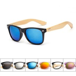 2020 fashion bamboo sunglasses men women ourdoor vintage sunglasses wooden sun glasses summer retro Drive cool wooden glasses eyew289B