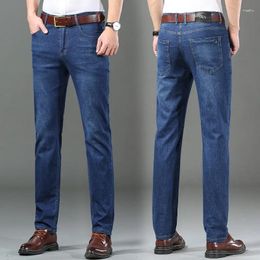 Men's Jeans Classic Denim Pants Cotton Oversize Overalls Straight Trousers For Men Large Size Clothes