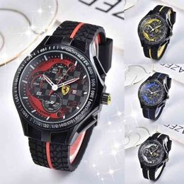 Luxury Sports Racing car F1 Formula Rubber Strap Stainless steel Quartz es for Men Casual Wrist Watch Clock285s