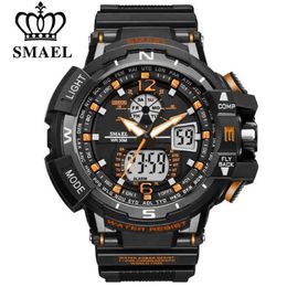 SMAEL Sport Watch Men 2021 Clock Male LED Digital Quartz Wrist Watches Men's Top Brand Digital-watch Relogio Masculino179R