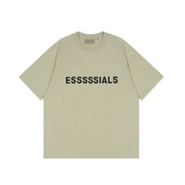 New T881231 essentialsweatshirts designer t shirt men women top quality tees high street hip hop view polo shirt tees t-shirt D4C6