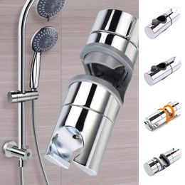 Bath Accessory Set Slider Shower Head Chrome Handheld Holder Bracket Adjustable Rail Mounting Brackets Accessories