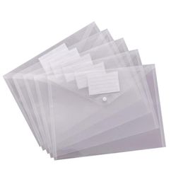 Gift Wrap 30 Pack Clear Plastic Envelope With Snap Closure Folder Document Folders A4 File Envelopes Label Pocket For School8714254