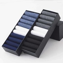 Men's Socks 10/20pairs Men Bamboo Fiber Sock Summer Ultra-thin Ice Silk Solid Mid-tube Business Breathable Cool Soft Ankle