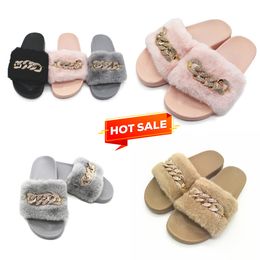 Bouik Fashion Designer Slippers Women's Summer Heel fluff Sandals Quality Fashion Slippers Printed Waterproof beach Fashion Sports Slippers GAI