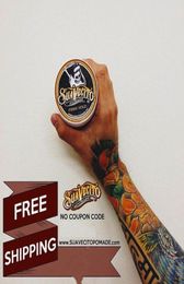 113g Suavecito Pomade Hair Waxes Strong Style Restoring Pomade Hair Gel Style Tools Firme Hold Big Skeleton Slicked Back Hair Oil 7285505