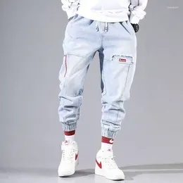 Men's Jeans 2024 Men Streetwear Hip Hop Cargo Pants Mens Elastic Harem Joggers Autumn Spring Trousers Clothing S-4XL