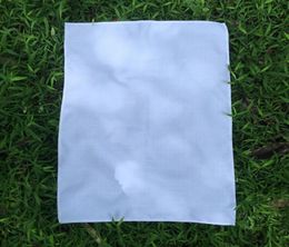 Polyester Linen Plain White Tea Towel Soft Blank Kitchen Dish Towel 50x70 CM for Sublimation7429677