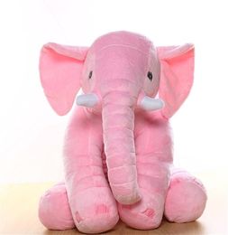 406080cm Soft Elephant Pillow for Baby Sleeping Plush Toys Stuffed Animal Dolls Giant Infant Back Support 2108047414880