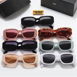 Fashion Designer Sunglasses Classic Eyeglasses Goggle Outdoor Beach Sun Glasses For Man Woman 7 Color Optional Triangular signatur203b