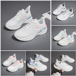 Hiking Shoes Men New Women Running Flat Shoes Soft Sole Fashion White Black Pink Bule Comfortable Sports Z202 GAI 20000