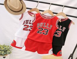 Child Boy Summer Clothes Children S Basketball Uniform Baby Boys Tracksuit 2pcs Set Kids Boys Sports Clothes Set Vest Short Pants 5754291