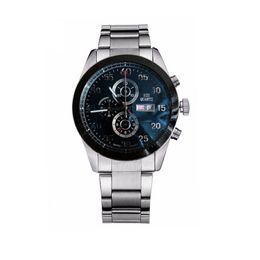 2023 Mens Watches Japan Quartz VK Movement Automatic Date Dial Male Clock Design Man Sports Fitness Wrist Watch195Q