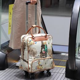 Waterproof High Oapacity Travel Bag Thick Style Rolling Suitcase Trolley Luggage Lady Men Trip Bags With Wheels Suplies Suitcases178b