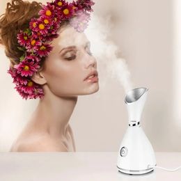 Face Steamer Heating Sprayer Skin Moisturising Pore Cleaner Fog Home Care Humidifier SPA Machine 240226