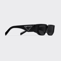 Mens Womens Designer Sunglasses PD Letter Polarised Sunglasses UV 400 Cool Style Hot Vintage Classic Thick Plate Black White Square Frame Eyewear 1:1 Glasses SPR09Z